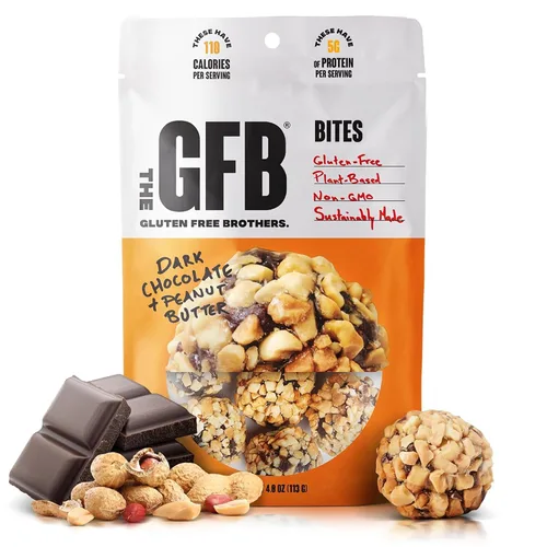 Miniatura 15 de The GFB Bocados de proteína de chocolate negro y coco - Sin gluten, a base de plantas, sin OMG, hechos de manera sostenible – Ridículamente