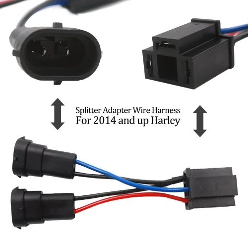 Miniatura 5 de Belt&Road - Faro delantero LED redondo de 7 pulgadas para 2014-2023 + HD Street Glide Special y Road King Special, Hi-Lo Beam con adaptador de doble