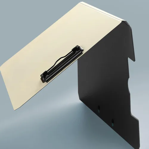 Miniatura 5 de Carpeta de archivos, 2 unidades, portapapeles plegable, A4, clip de firma de contrato, organizador de documentos multifuncional, carpeta
