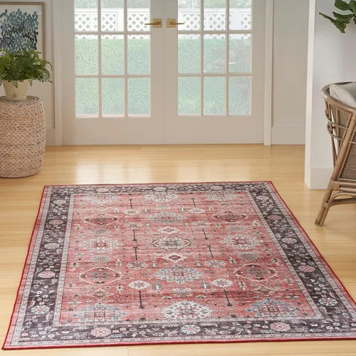 Miniatura 15 de Nourison Home Fulton - Alfombra de 2 x 3 pies, fácil de limpiar, no se desprende, para dormitorio, sala de estar, comedor, cocina (2 x 3 pies)