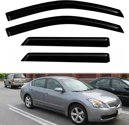 Miniatura 22 de Viseras de ventana protectores de lluvia para Chevy Equinox 2018 2019 2020 2021 2022 2023 2024
