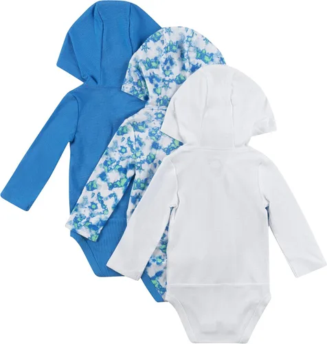 Miniatura 9 de Hanes Body de manga larga para bebé, sudadera con capucha para niños y niñas, paquete de 3