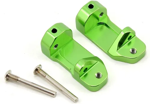 Miniatura 2 de Traxxas 3632G Bloques de ruedas de aluminio anodizado verde 6061-T6 (par)