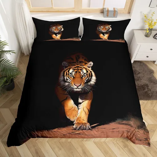 Miniatura 44 de Erosebridal Juego de ropa de cama con diseño de galaxia tamaño matrimonial, diseño de atrapasueños con temática bohemia, juego de funda de edredón