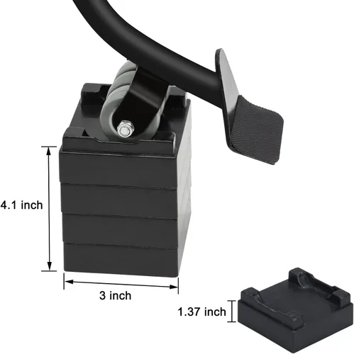 Miniatura 6 de Herramienta de Elevación de Muebles, Juego de Herramientas para Mover Electrodomésticos de 21" con Almohadillas Protectoras Deslizantes y Ruedas