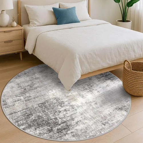 Miniatura 591 de IOHOUZE Alfombra abstracta lavable de 3 x 12 pies para pasillos, antideslizante para cocina, camino de entrada de lana sintética para interiores