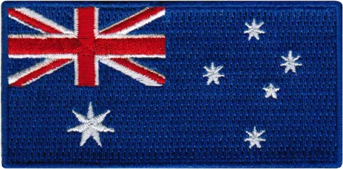 Miniatura 75 de Cypress Collectibles - Parche de bandera de Italia - Apliques bordados - Parches termoadhesivos de país europeo - Dimensiones: 3.5" x 2.5