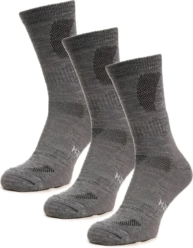 Merino.tech Calcetines de lana merino para mujeres y hombres, 85% lana merina, calcetines de senderismo estilo tripulación