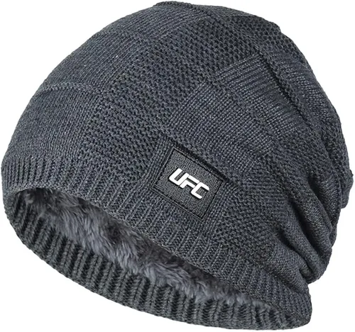 Miniatura 6 de Tillonetiy Mens Beanie Hat Winter Hat - Casual Knit Skull Hat Warm Thick Fleece Socks Hat Womens Beanie Hat