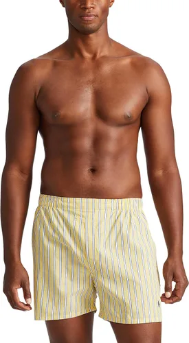 Miniatura 3 de POLO RALPH LAUREN Boxers tejidos de algodón de ajuste clásico para hombre paquete de 3 Multi