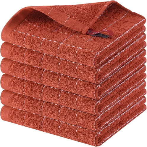 Miniatura 13 de Homaxy Paños de cocina 100% algodón de felpa, toallas de cocina ultra suaves y absorbentes para la cocina, adecuadas para secar y lavar platos
