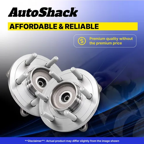 Miniatura 6 de AutoShack - Conjunto de cojinete de cubo de rueda delantera, lado del conductor o del pasajero para Jeep, Cherokee 2014-2023, 4WD AWD FWD L4 2.0L