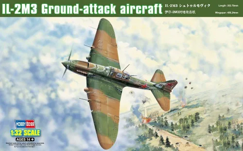 Hobby Boss Il-2M3 - Kit de construcción de avión de ataque a tierra