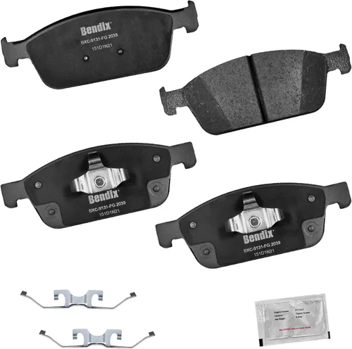Miniatura 153 de Pastillas de freno delanteras cerámicas Bendix Priority1 CFC2302 para Hyundai Elantra 2021, Sonata 2022-2020, Kia K5 2023-2021