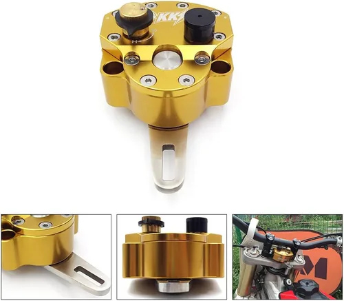 Miniatura 5 de Amortiguador de dirección delantera para motocicletas PROOTOM Compatible con CRF YZF EXC RMZ KLX, amortiguador de dirección delantera universal