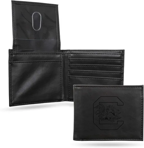 Miniatura 97 de NCAA Rico Industries Cartera Billetera con Grabado Láser Cartera Billetera con Grabado Láser - Diseño Delgado - Gran Regalo