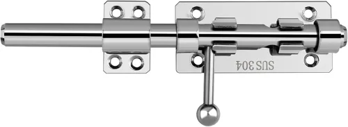 Miniatura 8 de Pestillo de cerrojo de barril, cerradura deslizante de 4.2 pulgadas, pestillo de cerrojo deslizante de acero inoxidable SUS304 con orificio