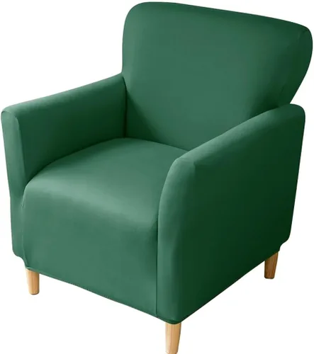 Miniatura 34 de XMAYODS Funda elástica para silla de club, fundas para silla de bañera, funda suave para sillón, protector de muebles extraíble, funda para silla