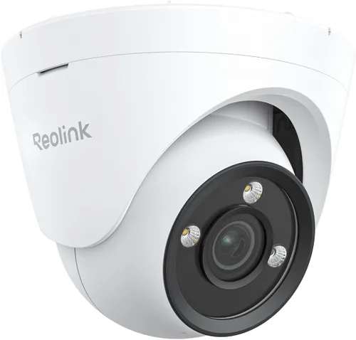 REOLINK Cámara de seguridad CX820 ColorX PoE, 4K UHD, visión nocturna a color real, súper apertura F1.0, sensor de imagen de 1/1.8'', tecnología