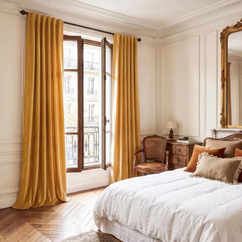 Miniatura 173 de StangH Cortinas de Terciopelo Verde Esmeralda de 96 Pulgadas - Cortinas Opacas de Terciopelo de Lujo Súper Suaves, Elegante Cobertura de Ventana