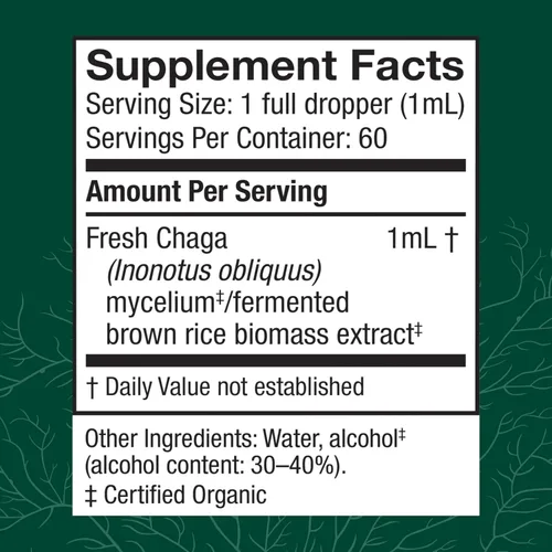 Miniatura 2 de Host Defense Extracto de Chaga - Suplemento de apoyo del sistema inmunológico - Hongo Chaga para apoyo a la actividad antioxidante - Suplemento