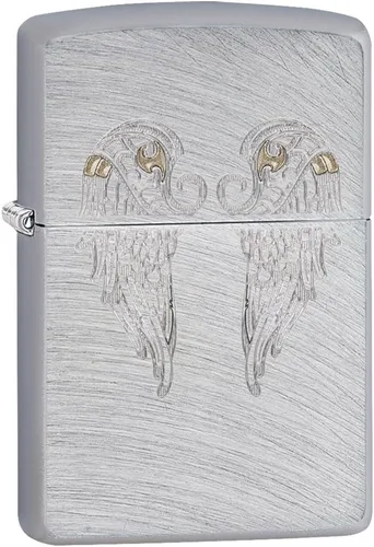 Miniatura 25 de Zippo - Encendedor de bolsillo cruzado Armadura San Benito Latón