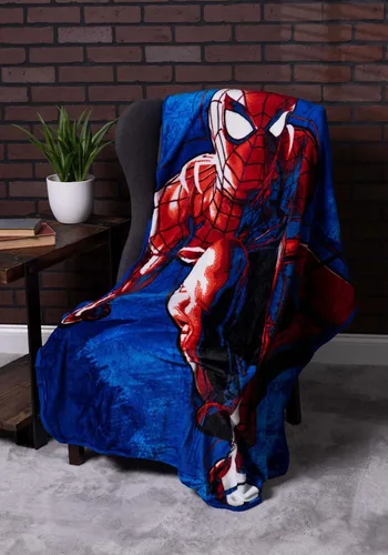 Miniatura 2 de Northwest Spider-Man - Manta de seda táctil, 46 x 60 pulgadas, Spidey Splash