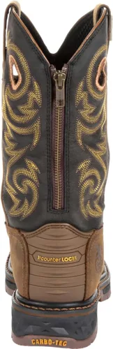 Miniatura 4 de Georgia Boot Carbo-Tec LT Bota de trabajo impermeable de enganche Negro y marrón