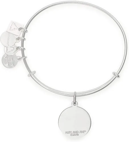 Miniatura 2 de Alex and Ani - Pulsera para mujer, diseño con texto en inglés "Charity by Design Life is Good Bangle", aleación, CBD18LIG01SS
