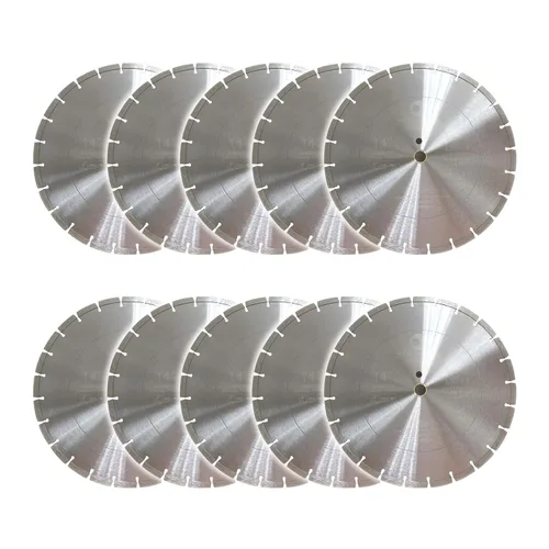 Miniatura 12 de LSS Hojas de Sierra Eléctrica de Diamante Segmentadas de 6 Pulgadas para Corte Seco o Húmedo de Uso General para Concreto Piedra Ladrillo