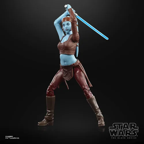 Miniatura 6 de STAR WARS The Black Series Aayla Secura - Figura de acción coleccionable de Aayla Secura de 6 pulgadas, juguetes para niños a partir de 4 años