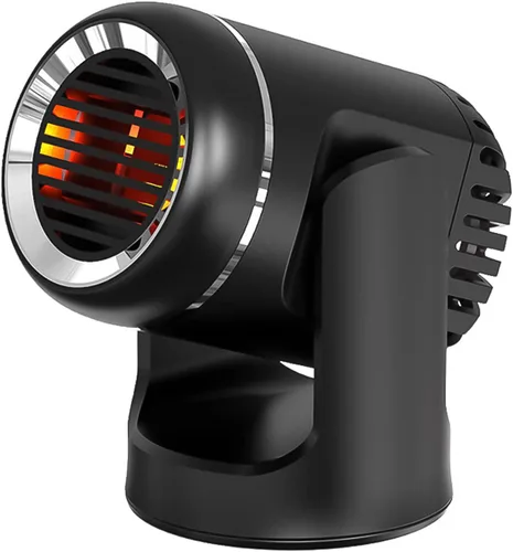 Miniatura 8 de Calentador de coche portátil de 12 V que se conecta al encendedor de cigarrillos, calentadores de coche de 12 V, descongelador, 150 W, calentamiento