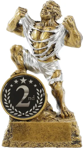 Miniatura 5 de Decade Awards Monster Trophy - 6.75 Inch Tall - Victory Beast Award with 1st or 2nd Place Insert - Engraved Plate on Request 1er lugar