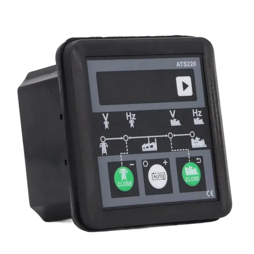 Miniatura 8 de Controlador automático 30-300V del ATS del interruptor de transferencia para la conmutación de energía del generador