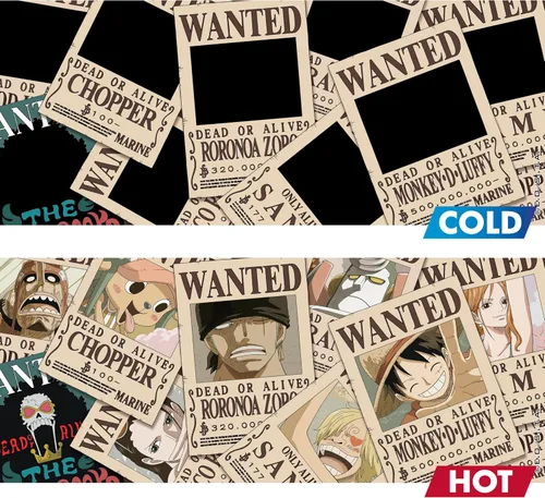 Miniatura 8 de ABYSTYLE Taza One Piece Wanted Heat Change de 16 onzas líquidas Anime Manga Drinkware Home & Kitchen Merch Gift (ABYPCK203_US)