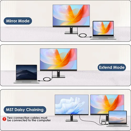 Miniatura 4 de Cable USB C a DisplayPort usbc a DisplayPort a USB c 8K @60Hz-Thunderbolt 3/4 a DP Cable 4K a 240Hz Compatible con iPhone 15 M1/M2 MacBook iPad