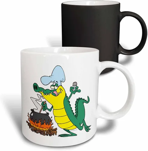 Miniatura 11 de 3dRose Dooni Designs - Tazas, diseño de juguetes al azar, Negro/Blanco