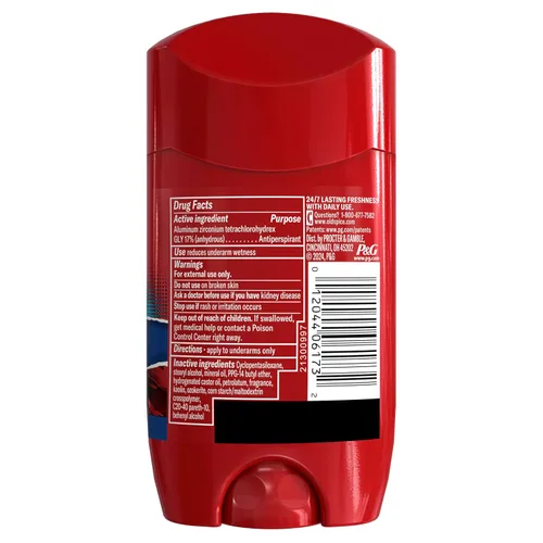 Miniatura 8 de Old Spice Antitranspirante y desodorante para hombres, frescura 24/7 y aroma duradero, protección duradera 24/7 contra el sudor y el olor, huele