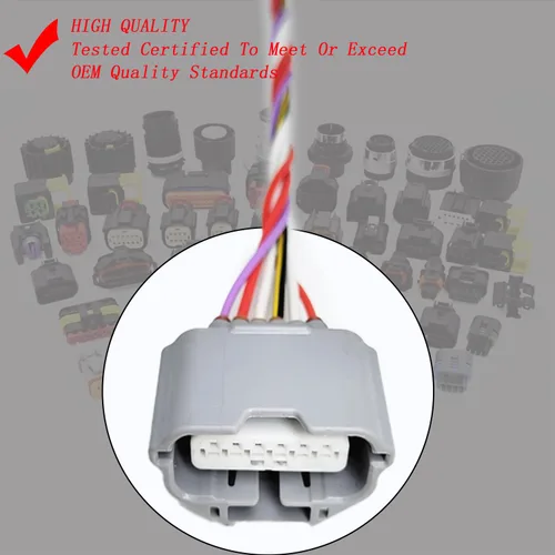 Miniatura 6 de Sensor de flujo de aire masivo Conector Conector de Coleta Arnés 22680-1MG0A AFH60M-39 Reemplazo para Nissan Infinity