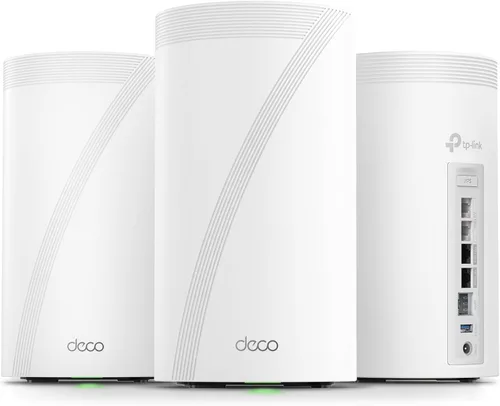 Miniatura 10 de TP-Link Deco 7 Elite BE85 Tri-Band WiFi 7 BE22000 Sistema de malla para todo el hogar - 2-Stream 22 Gbps, 2 puertos de 10G + 2 puertos de 2.5G