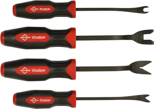 Mayhew Tools 13077 ProGrip - Juego de herramientas para recortar, acabado de óxido negro, juego de 4 piezas