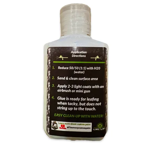 Miniatura 8 de LiME LiNE Cinta adhesiva en aerosol, adhesivo para hojas de oro y plata de grado automotriz