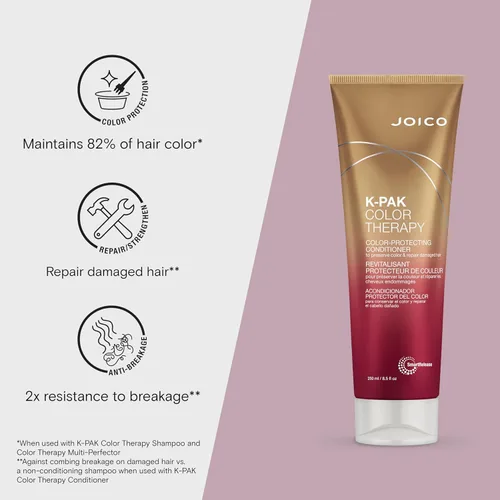 Miniatura 4 de Joico K-PAK Color Therapy Color-Protecting Set For Color-Treated Hair Boost Shine Improve Elasticity Repair Breakage Rebuild Damaged Hair