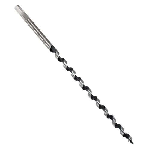 Miniatura 8 de Broca de taladro para madera de 1/2 pulgada de diámetro, broca de taladro de barco de 12 pulgadas de largo para madera suave y dura, broca