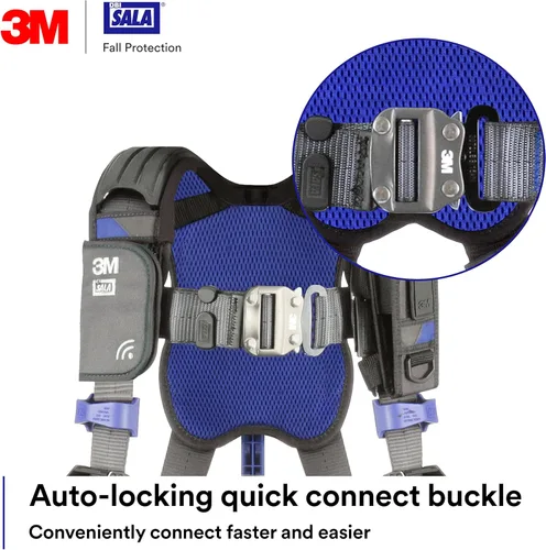 Miniatura 5 de Arnés de seguridad de posicionamiento de distribución de peso de construcción 3M DBI-SALA Comfort