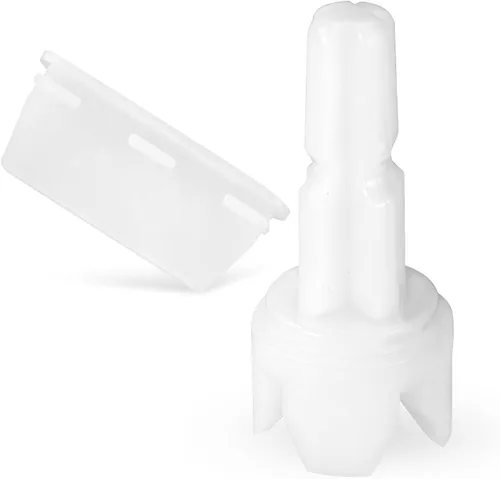 Tinoaly 2 piezas de repuesto para Baby Brezza FRP0046 Formula Pro Advanced, vástago de eje y raspador de silicona accesorios de filtro (adjunto a la