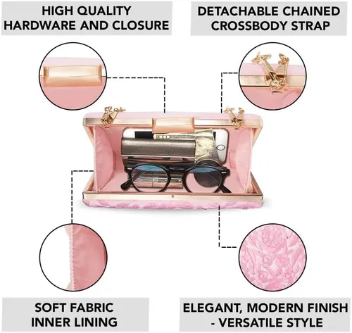 Miniatura 3 de Potli Purses For Women Handmade Evening Handbag Stylish Bridal Fashion Wristlet Bag For Girls