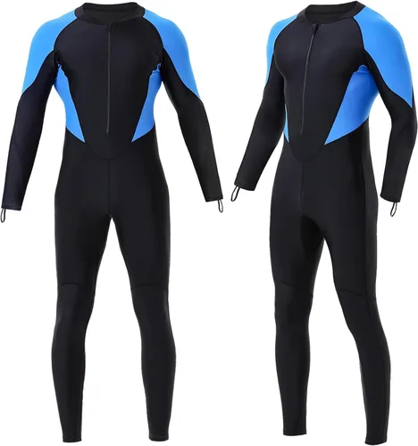 DEHAI Women Men Dive Skins Suit, Rash Guard Full Body Swim Swimsuit, Long Sleeve Youth UV Sunsuit for Diving Kayaking Surfing Scuba Waterski Water