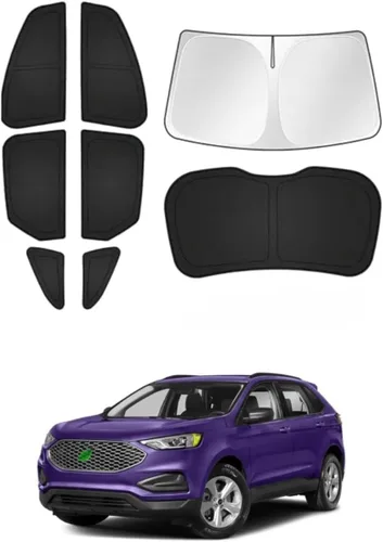 Miniatura 42 de T TGBROS Parasol para parabrisas para Honda Civic 2022-2025 2026, parasol grueso con bloqueo UV y opaca, para privacidad, plegables, 8 accesorios