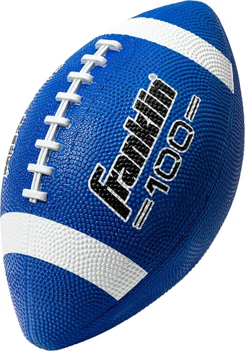 Franklin Sports Balones de fútbol americano de goma para niños Junior Grip-Rite tamaño juvenil - Balones de fútbol americano Peewee Kids duraderos